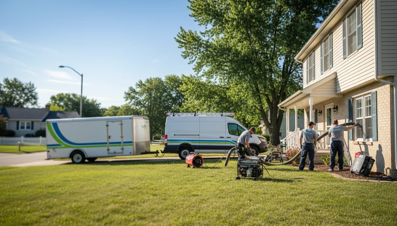 Flooded Basement Restoration And Cleanup With Repair in Oldfield, MO near me